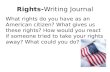 Rights- Writing Journal