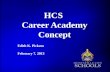 HCS  Career Academy Concept