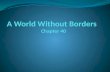 A World Without Borders Chapter 40