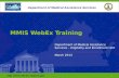 MMIS WebEx Training