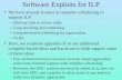 Software Exploits for ILP