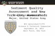 Sediment Quality Assessment and New York City Watersheds