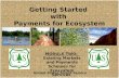Getting Started  with  Payments for Ecosystem Services
