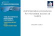 Administrative procedures for  microdata  access at SURS