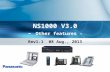 NS1000 V3.0 -  Other features -