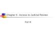 Chapter 6 - Access to Judicial Review