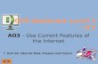 AO3  – Use Current Features of the Internet