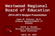 Westwood Regional  Board of Education