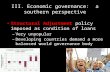 III.  Economic governance :  a  southern  perspective