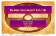 Radon Gas Hazard in Utah