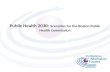 Public Health 2030:  Scenarios for the Boston Public Health Commission