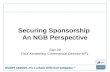 Securing Sponsorship  An NGB Perspective Sep 09 Paul Kimberley, Commercial Director RFL
