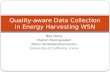 Quality-aware Data Collection in Energy Harvesting WSN