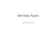 GIS Data  Types