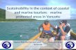 Sustainability in the context of coastal and marine tourism:   marine protected areas in Vanuatu