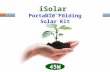 iSolar Portable Folding Solar Kit