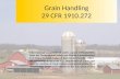 Grain Handling 29 CFR 1910.272