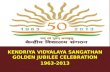 KENDRIYA VIDYALAYA SANGATHAN GOLDEN JUBILEE CELEBRATION 1963-2013