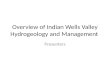 Overview of Indian Wells Valley Hydrogeology and Management