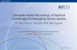Computer Audio Recording: A Practical Technology for Managing Survey Quality M. Rita Thissen, Hyunjoo Park, Mai Nguyen