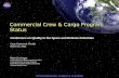 Commercial Crew & Cargo Program Status