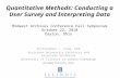 Quantitative Methods: Conducting a User Survey and Interpreting Data Midwest Archives Conference Fall Symposium October 22, 2010 Dayton, Ohio