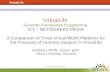 VirtualLife  Seventh Framework Programme  ICT – NETWORKED MEDIA