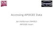 Accessing APOGEE Data