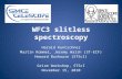 WFC3  slitless  spectroscopy