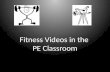 Fitness Videos in the  PE Classroom