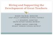 Hiring and Supporting the Development of Great Teachers