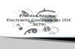 Process  Review:  Electronic Components (SIC 3679)