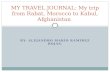 MY TRAVEL JOURNAL: My trip from Rabat, Morocco to Kabul, Afghanistan