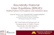Boundedly Rational  User Equilibria (BRUE): Mathematical Formulation and Solution Sets