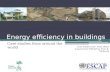 Energy  efficiency  in buildings