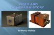 Video  and  cameras history