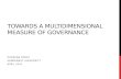 Towards a Multidimensional Measure of Governance