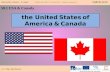 t he  United States of America & Canada