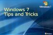 Windows 7 Tips  and Tricks