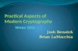 Practical Aspects  of         Modern Cryptography