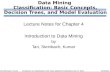 Data Mining  Classification: Basic Concepts, Decision Trees, and Model Evaluation