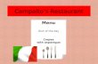 typical Italian main course: Crespelle