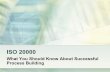 ISO 20000: What You Should Know About Successful Process Building