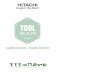 Hitachi Powertools - ToolBar