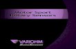 Variohm - Motor Sport Rotary Sensors