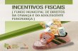 Cartilha Incentivos Fiscais - Funcriança