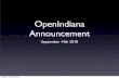 OpenIndiana Annoucement