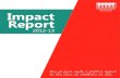 GCU Students' Association Impact Report 2012 13