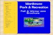 City of Mantiowoc Parks & Recreation Fall Winter 2011 Brochure
