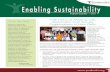 Enabling Sustainability Newsletter I 2011